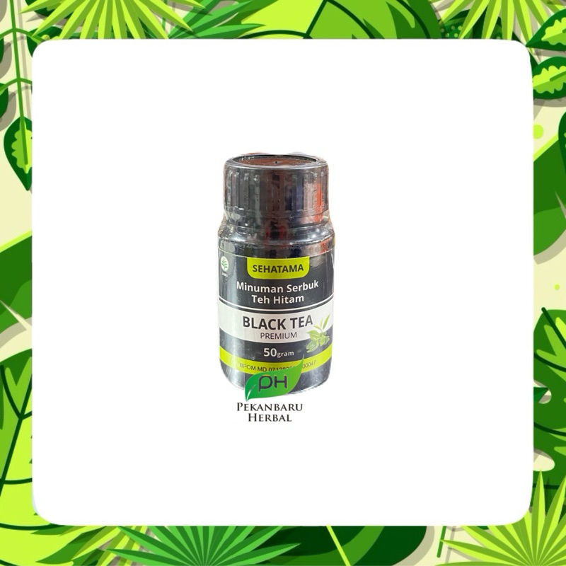 

BLACK TEA premium minuman serbuk teh hitam 50gram