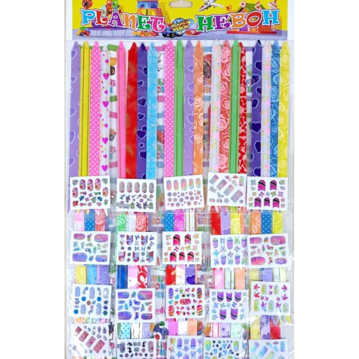 

MURRRMERRR 1lembar isi 2x3pcs pita tarikstiker lembaran