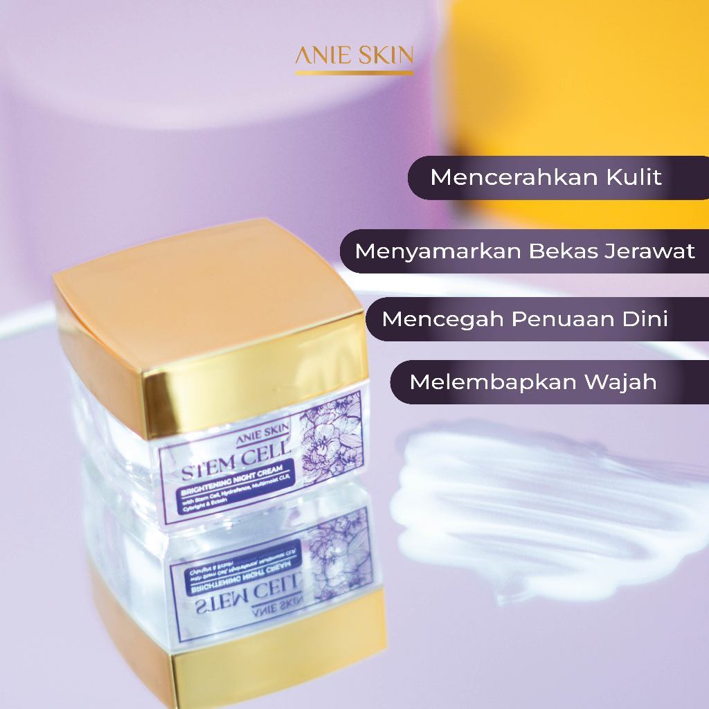ANIESKIN STEMCELL day cream night cream skincare glowingin skincare