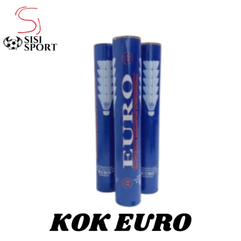 KOK BADMINTON EURO HITAM BIRU