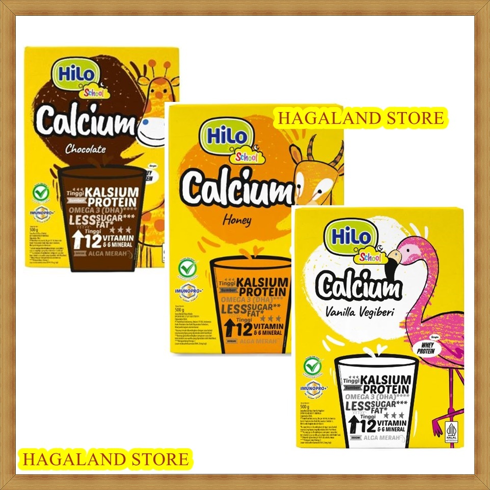 

Hilo School Calcium Coklat 500gr | Hilo School Madu Honey 500gr | Hilo School Vanila Vanilla Vegiberry 500gr