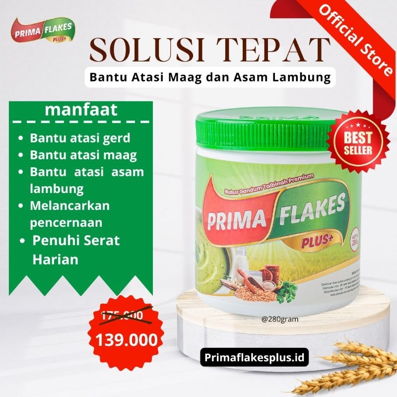 

PRIMAFLAKES BANTU ATASI ASAM LAMBUNG MAAG GERD MENU DIET SEHAT GANDUM TALBINAH SUSU KAMBING