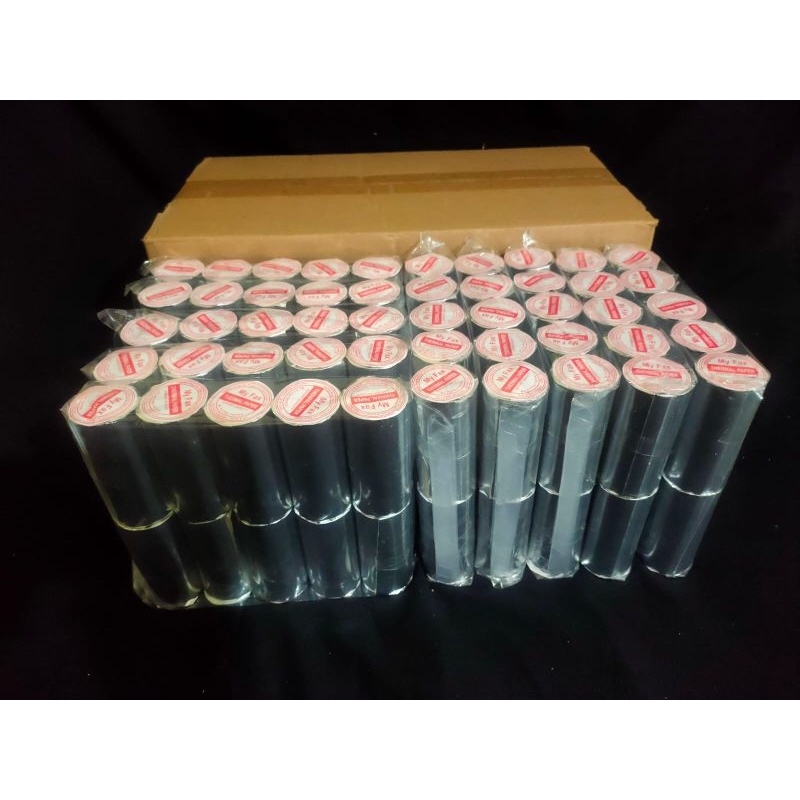 

kertas kasir thermal ukuran 80x40mm isi 10roll