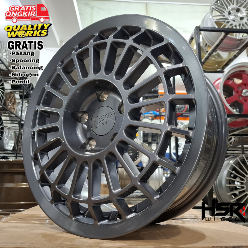Velg Modifikasi Mobil Grandmax, Luxio, Ring 16 Velg Racing Hsr Wheel Futbuls
