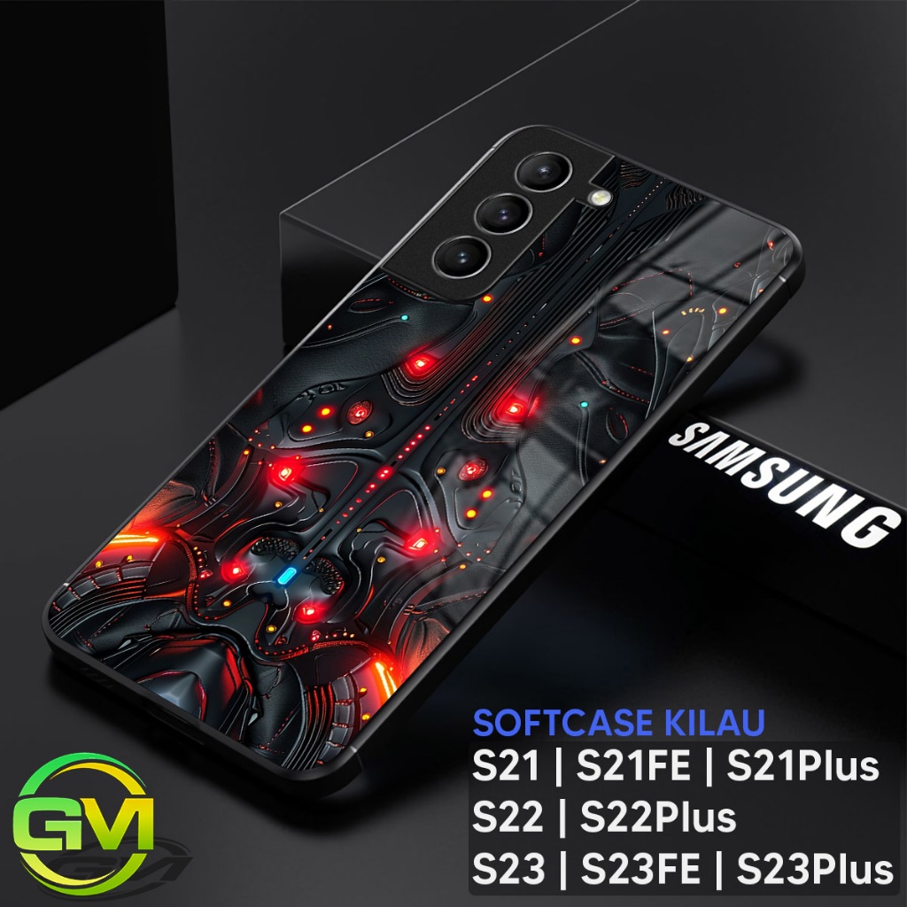 [GM03] Softcase Kaca Samsung S21 | S22 | S23 | S21FE | S23FE | S21Plus | S22Plus | S23Plus | Plus Fe