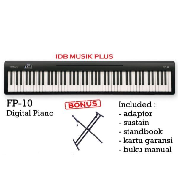 Digital Piano Roland FP10 FP 10 Garansi Roland