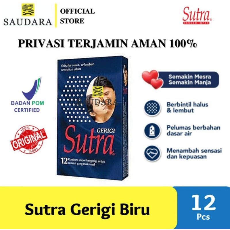 KONDOM SUTRA BIRU 12