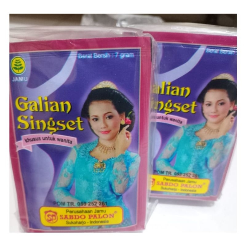 

Jamu Galian Singset Sabdo Palon isi 10sachet