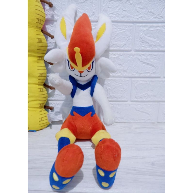Boneka Pokemon Cinderace ori Banpresto
