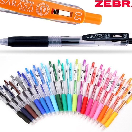 

BELI Pulpen Gel Sarasa Clip 5mm ZEBRA ORI