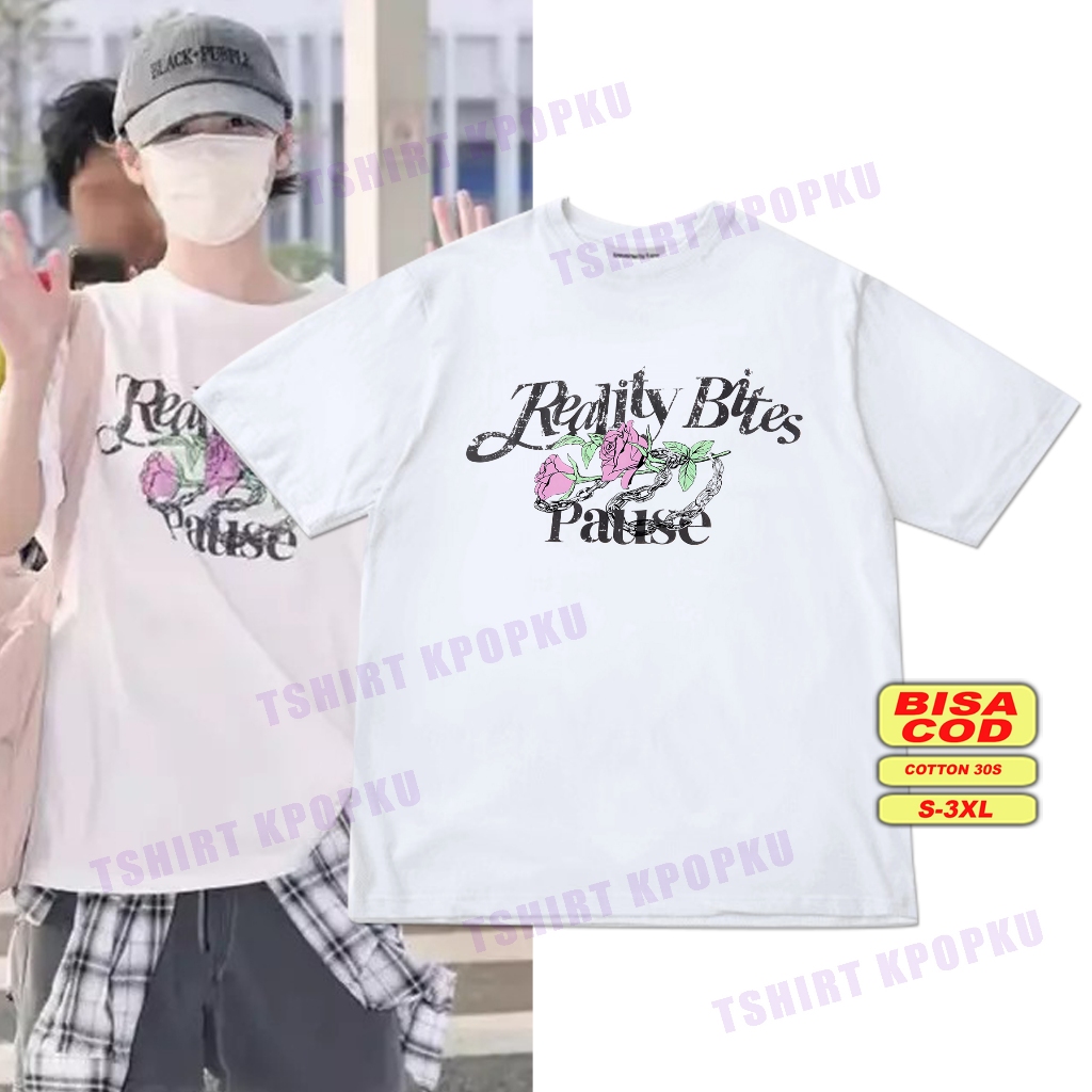 kaos kpop korean Lee Ji Eun iu REALITY BITES PAUSE