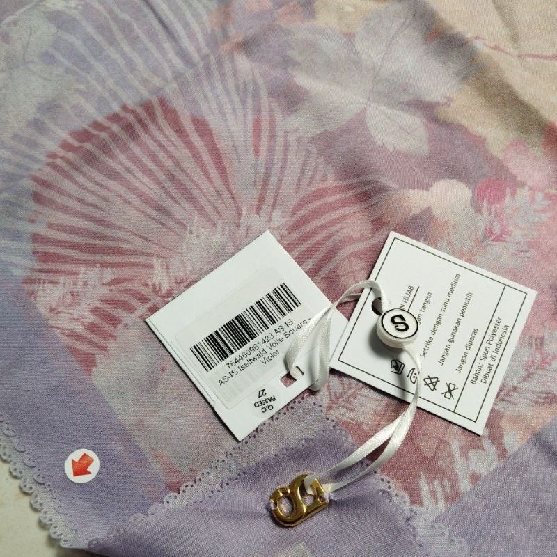 BUTTONSCARVES Iseltwald Violet As Is | DEFECT MINOR | NEW WITH TAG NO BOX
