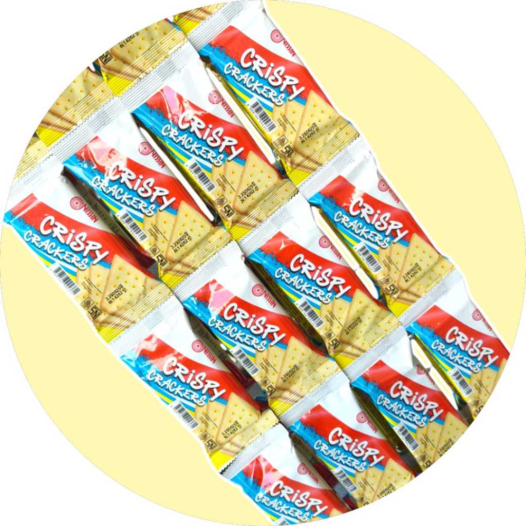 

NISSIN CRISPY CRACKERS 30 GR (DAPAT 5 PCS)