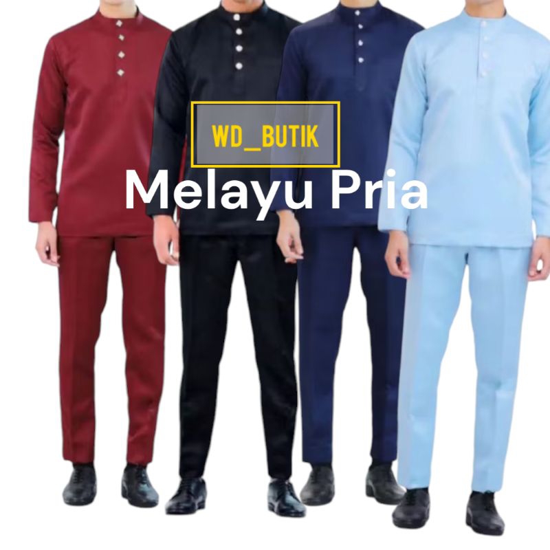 Setelan Baju melayu Pria /fashion Pria melayu