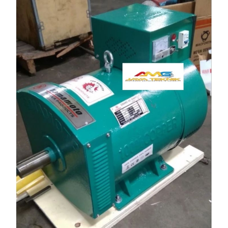 Dinamo Alternator 5KW 5000Watt YAMAMOTO ST5 100% Tembaga Original