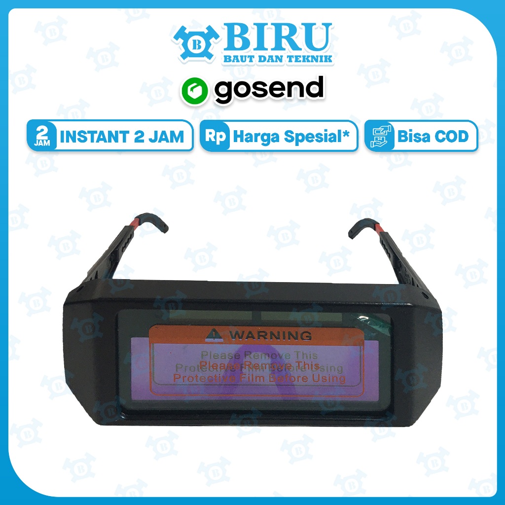 Xenon kacamata las otomatis / kaca mata las Autodark xenon