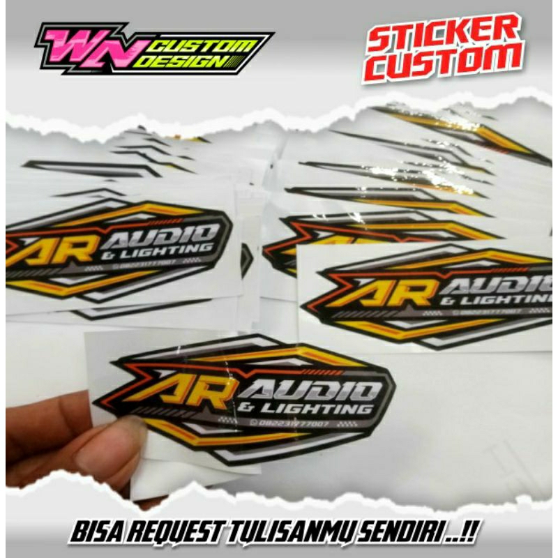 

STIKER NAMA CUSTOM, STIKER SOUND SYSTEM