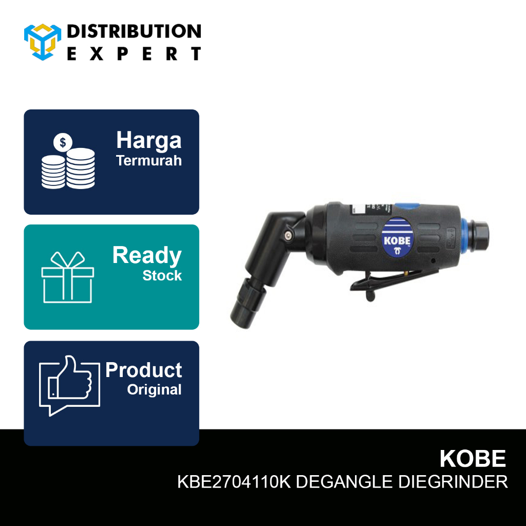 Kobe Blue Line KBE2704110K B3244 - 115° Professional Air Angle Die Grinder 25,000rpm
