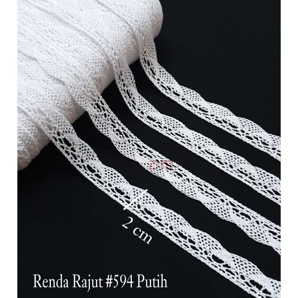 RENDA RAJUT CREAM