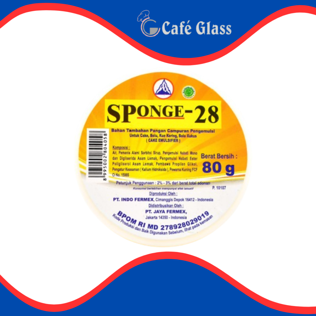 

Sponge-28 / SP / Cake Improver / Cake Emulsifier-80Gr