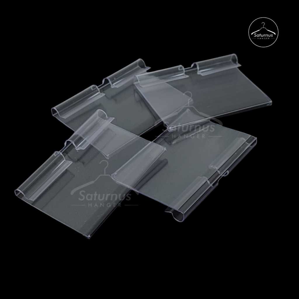 

Label Harga Plastik PVC Tanda Label Tampilan Pemegang Penebalan Untuk Toko atau Supermarket Isi 6 - BKS