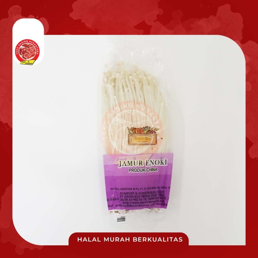 

JAMUR ENOKI REGULER 100GR