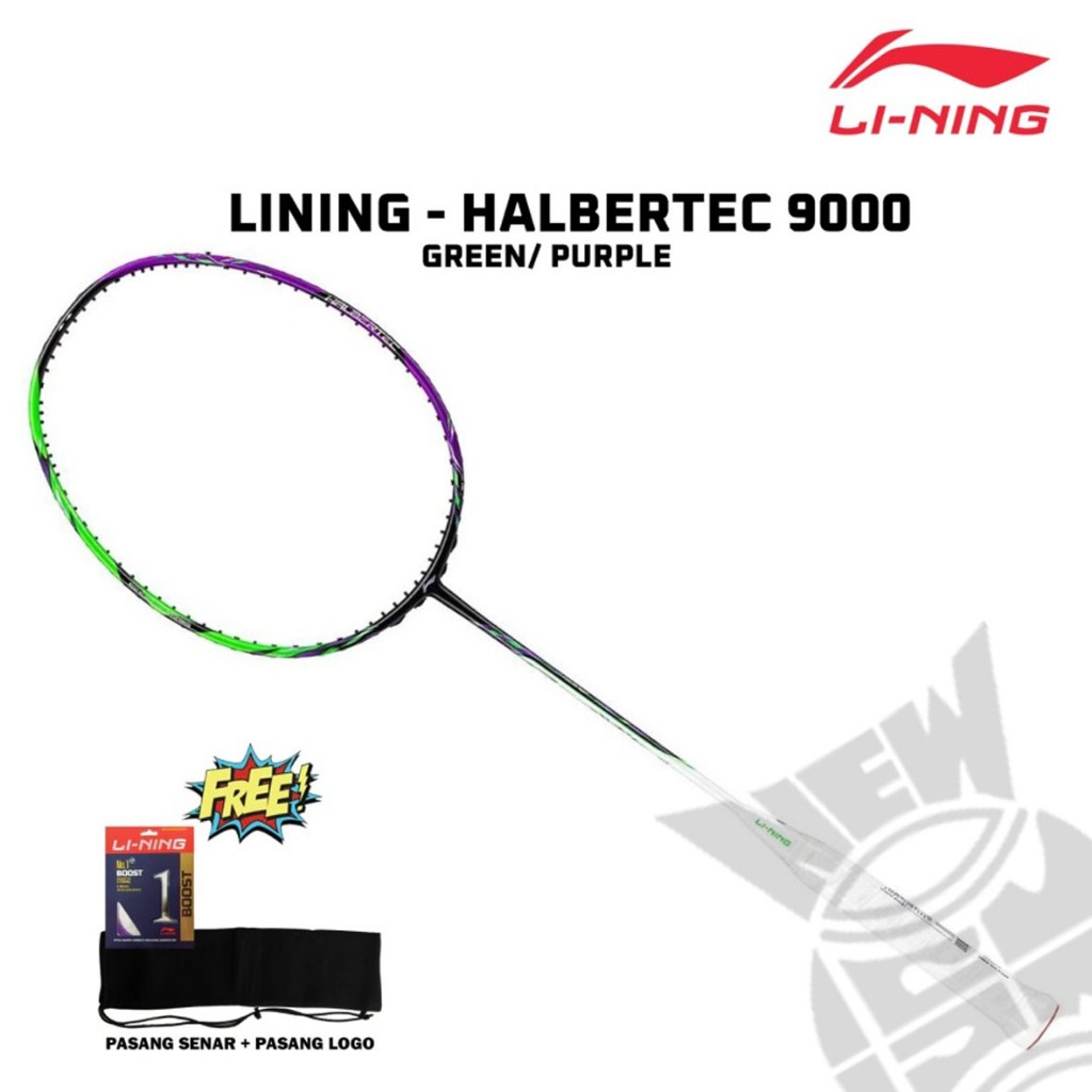 Raket Badminton Lining Halbertec 9000