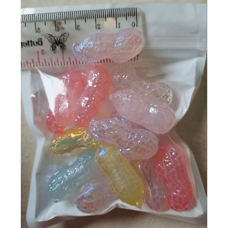 mute manik kacang jely kilap AB ecer 50gram (sa)