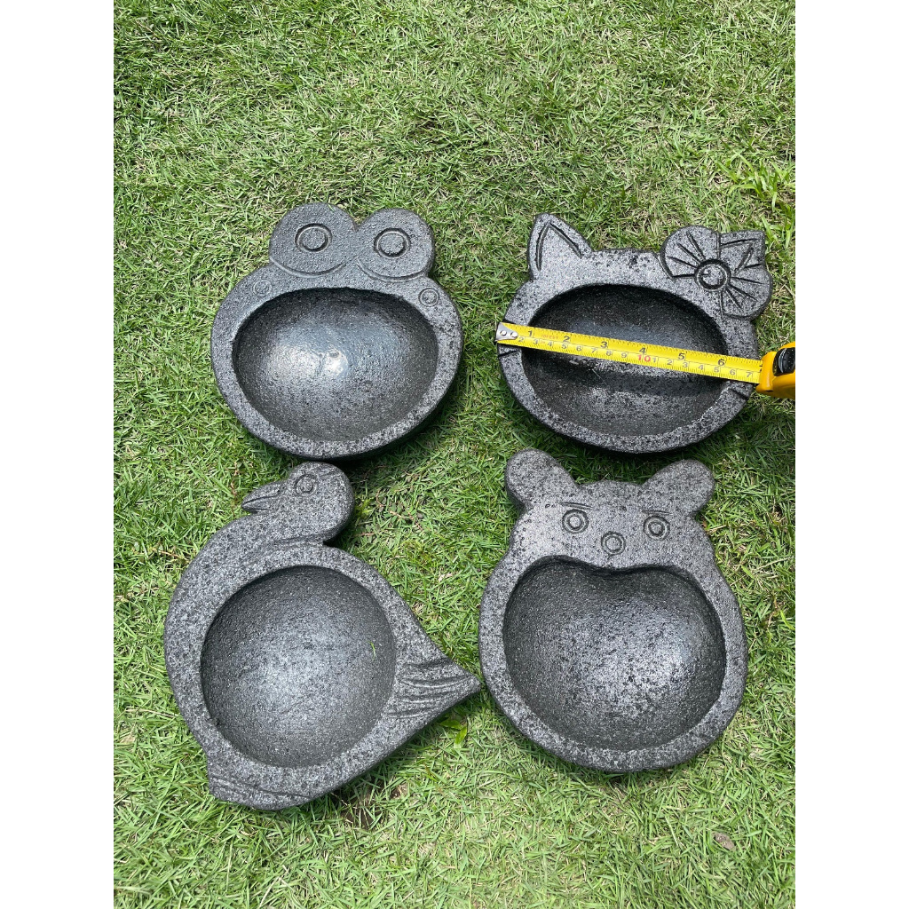 cobek batu karakter asli batu merapi