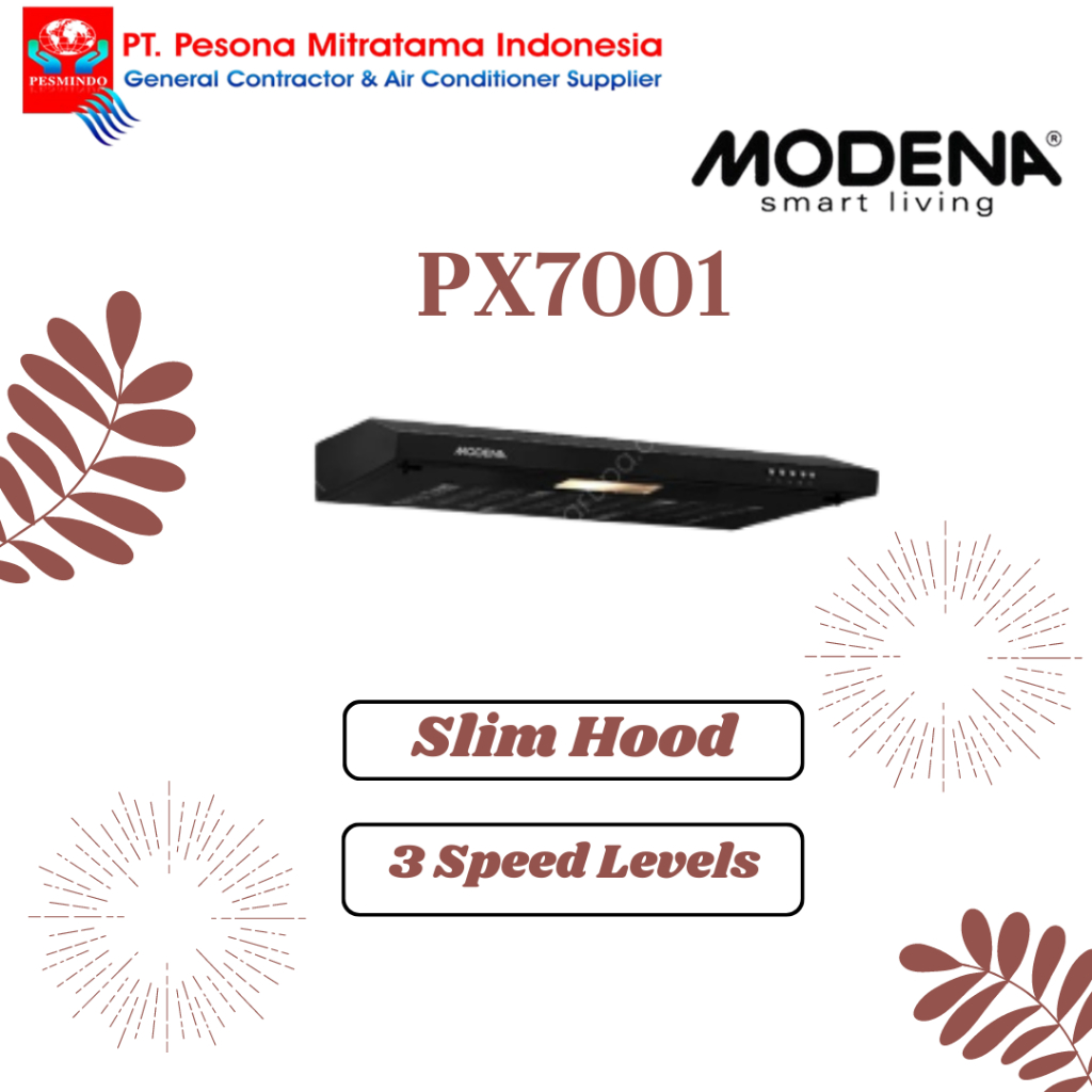 MODENA COOKER HOOD PX7001
