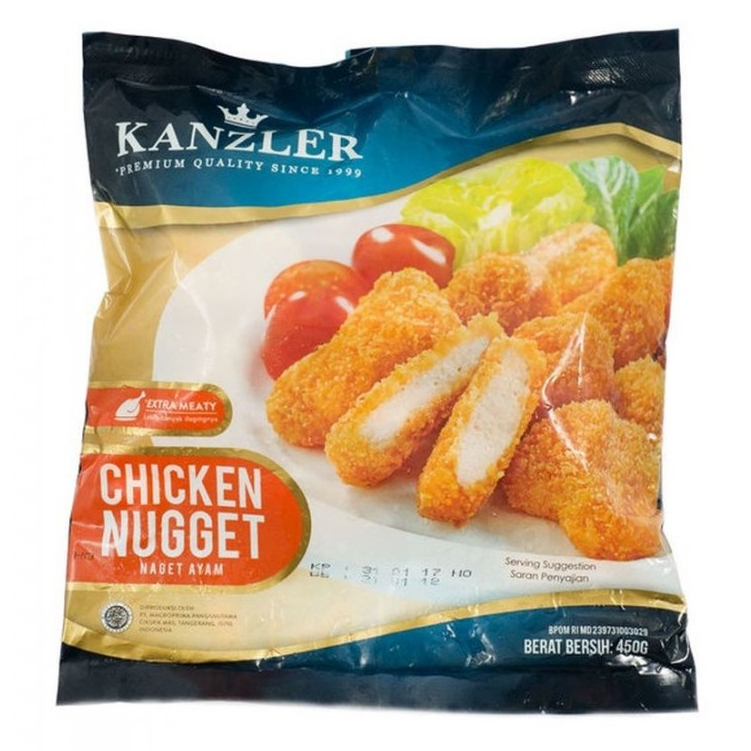 

KANZLER CHICKEN NUGGET ORI 450 GR