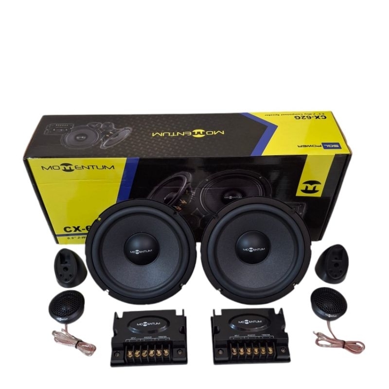 Speaker split momentum cx-62g 2 way component speaker momentum cx-62g