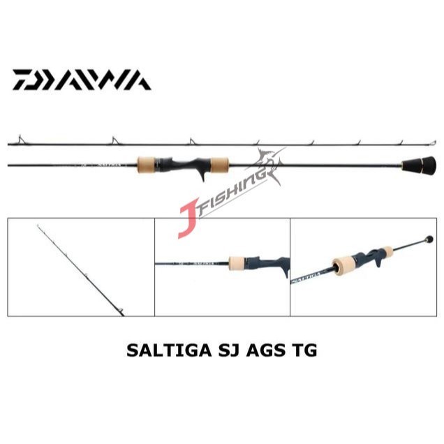 Joran DAIWA SALTIGA SLOW JIGGING AGS 55B-4 TG | Resmi