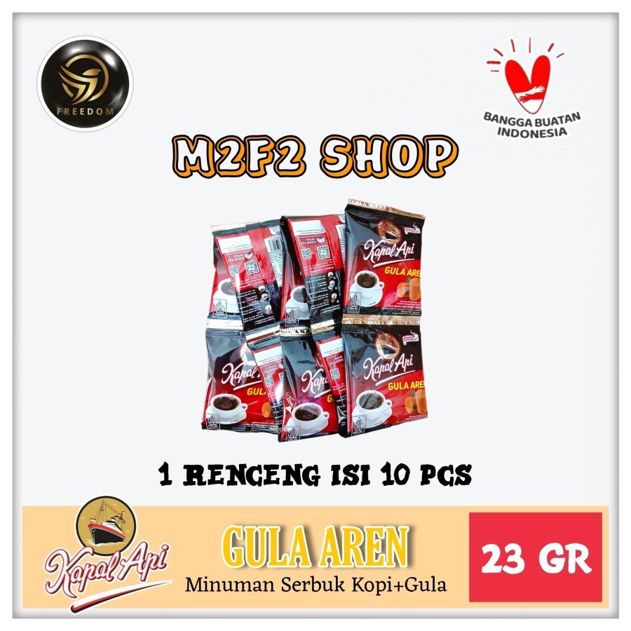 

Kapal Api Special Mix Gula Aren | Kopi Bubuk Sachet - 23 gr (Kemasan 1 Renceng)