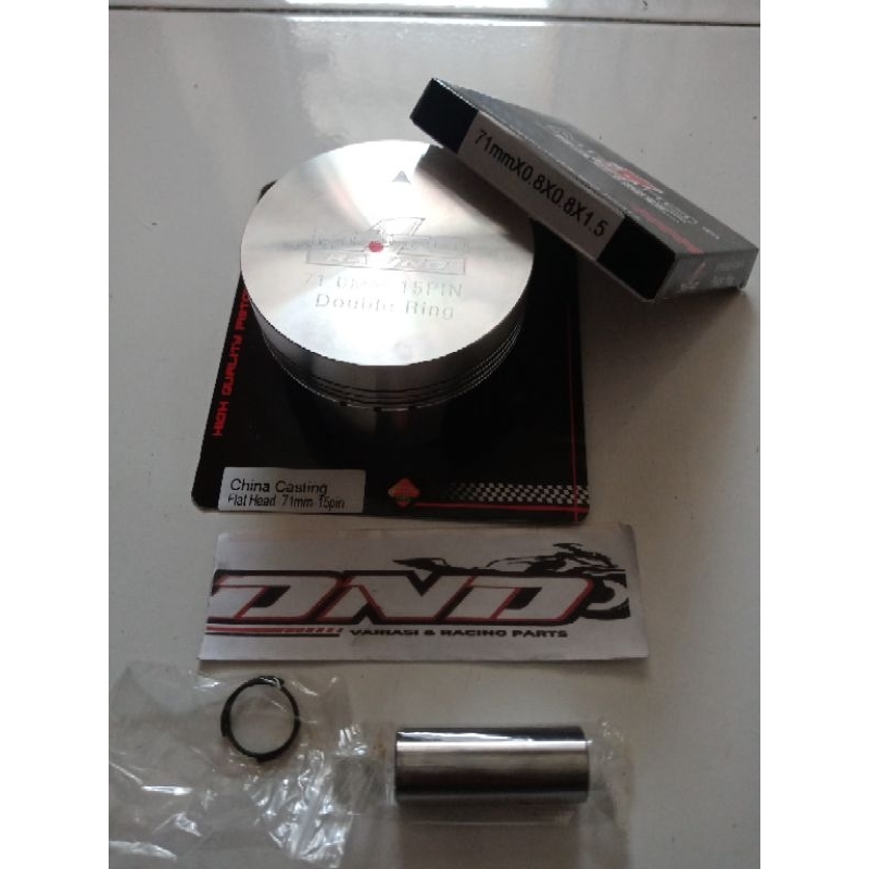 MOTO1 Piston casting 71mm pin 15/Piston 71 pen 15/Piston kit casting moto1 71mm pin 15/Piston forged