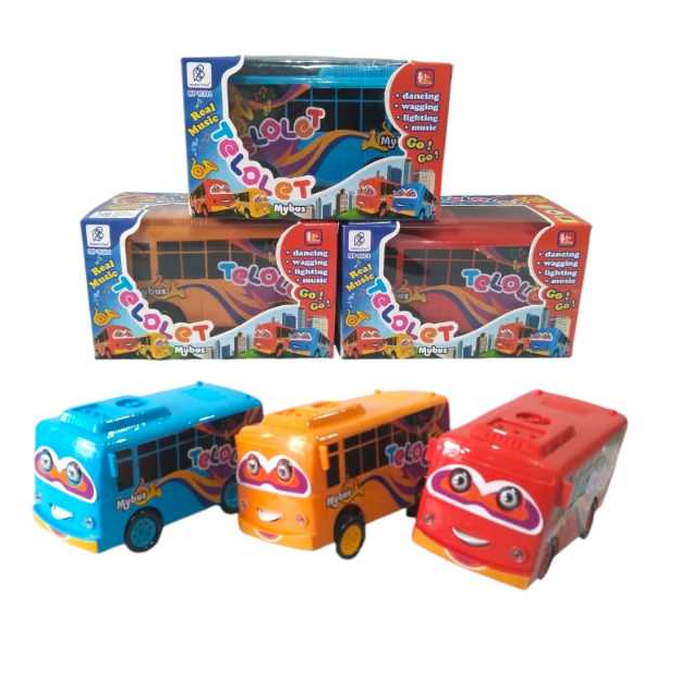 Mainan Anak Bus BO & Mainan Anak Bus Telolet Oleng Anak