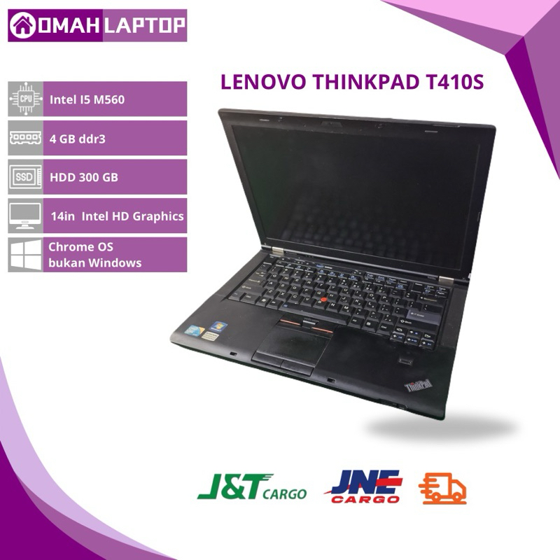 Laptop Second Bekas Murah Lenovo Thinkpad T410S Core I5 RAM 4GB