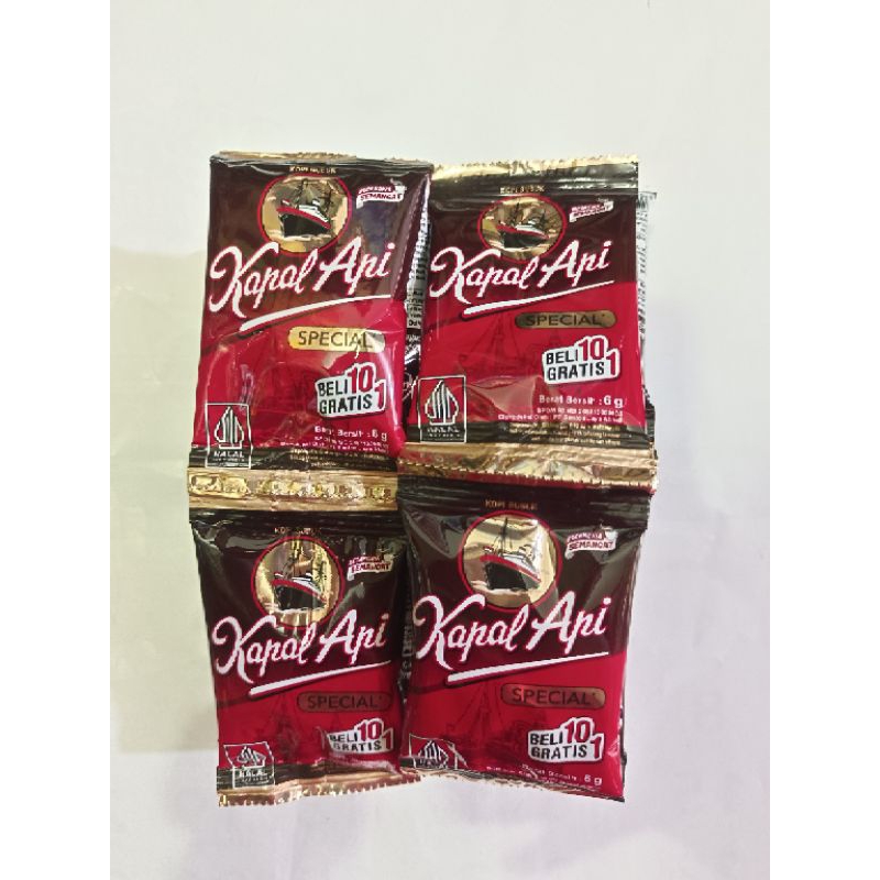 

Kapal Api Spesial Kopi Bubuk Renceng 10 Sachet @ 6g