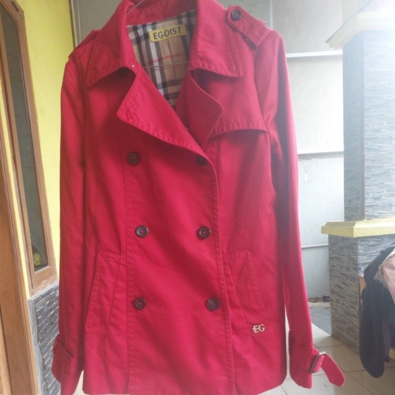 coat merah egoist