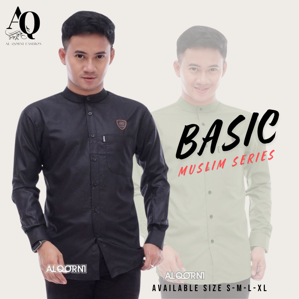 Baju Koko Al Qorni Hadroh Azzahir Kemeja Muslim Pria Model Terbaru Busana Muslim Anak Laki Laki Srag
