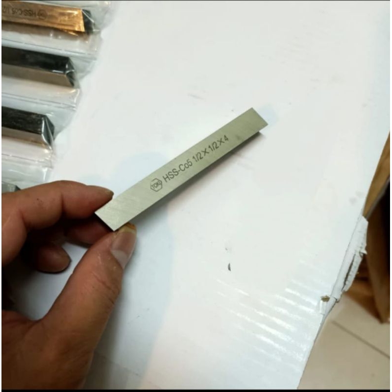 Pahat bubut toki hss 1/2 x 4 co5% -pahat hss toki