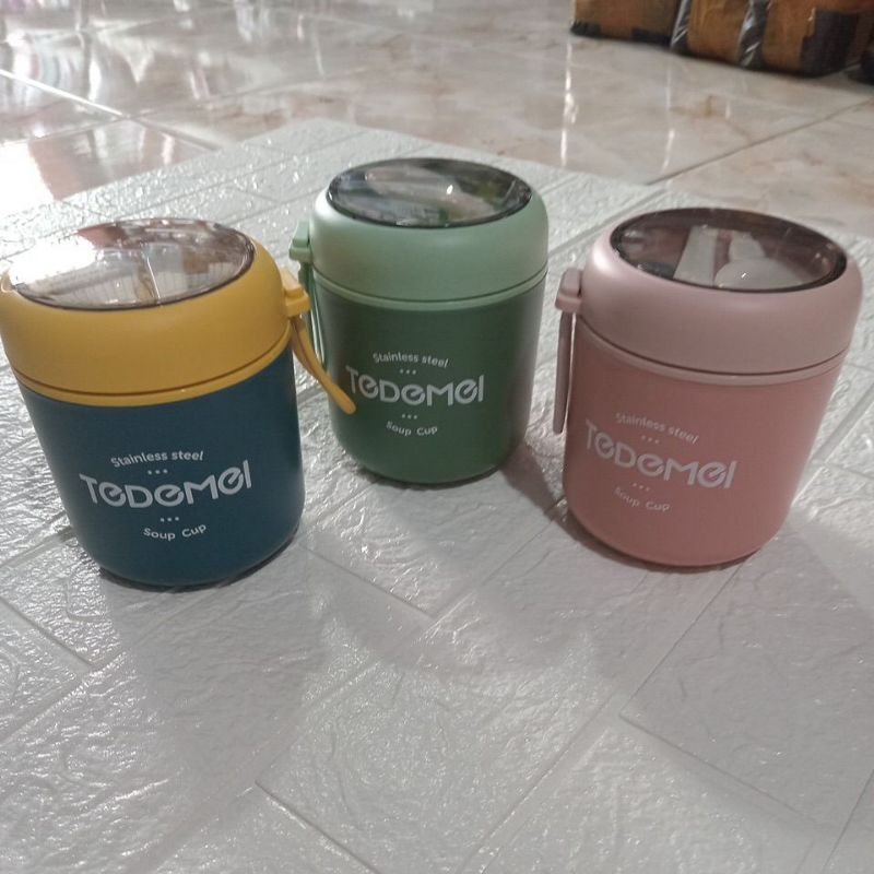 soup cup 530ml stainless tedemei