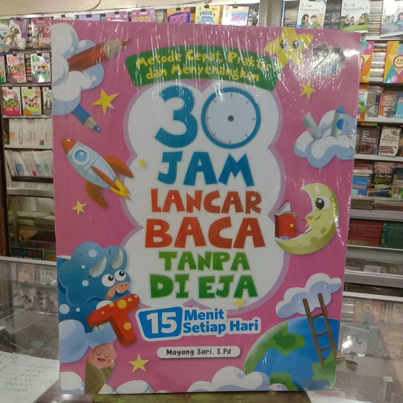 BUKU 30 JAM LANCAR BACA TANPA DI EJA