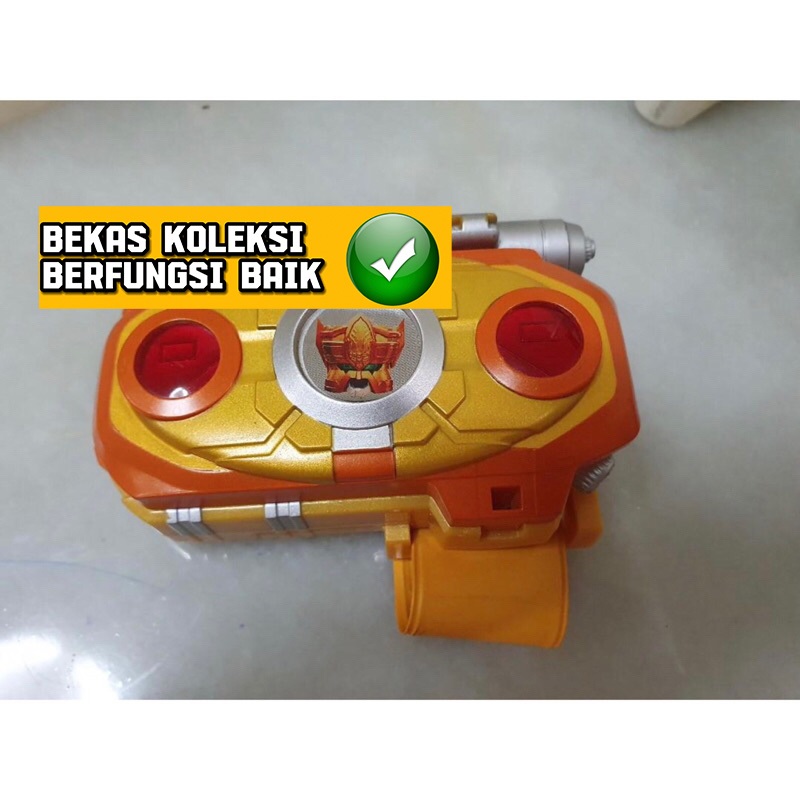 Dx Power Rangers Operation Overdrive Sentai Bouken Boukenger Gold Changer