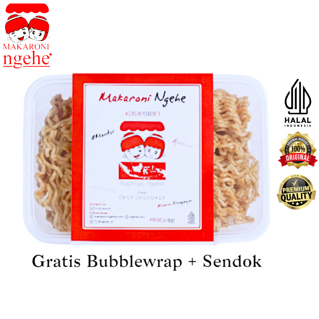 

Mie Kriuk TOPLES REGULER Kemasan Original Makaroni Ngehe