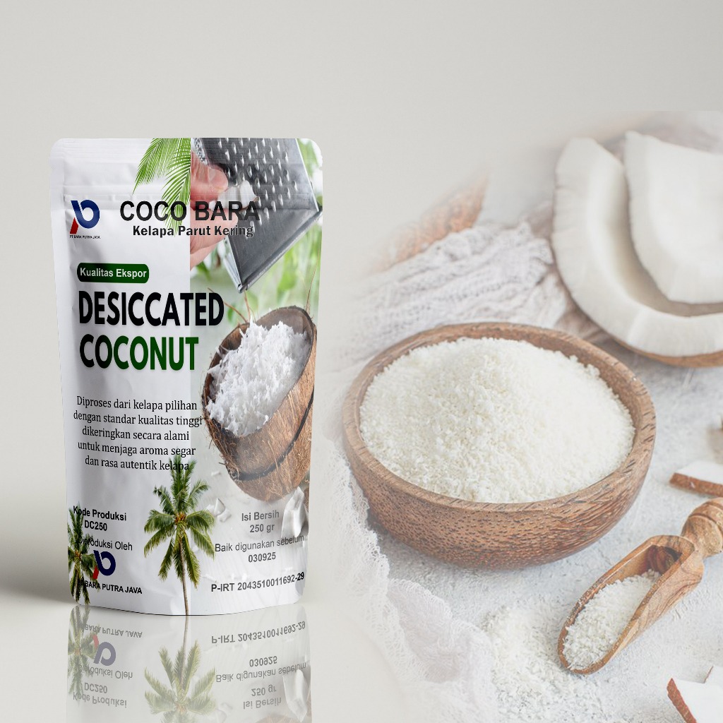 

Kelapa Parut Kering / Desiccated Coconut