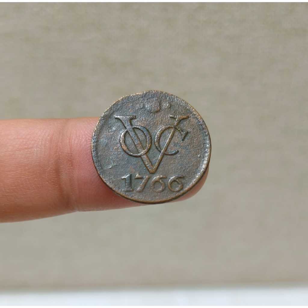 Koin Kuno Jaman VOC Belanda 1766