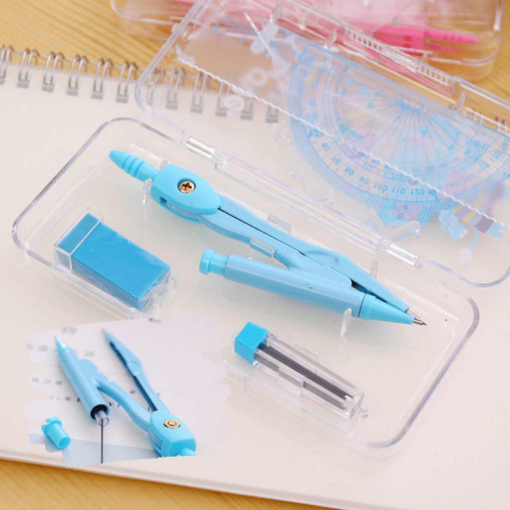 

ABBIGAIL JANGKA SET ANAK BIRU JANGKA KOMPAS MATH STATIONARY PERLENGKAPAN SEKOLAH ANAK LUCU 1117