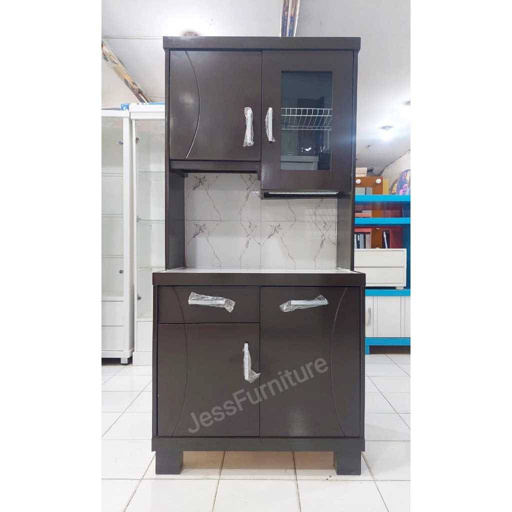 Rak sayur 2 pintu Bahan KAYU BLOCTEACK lemari sayur 2 pintu