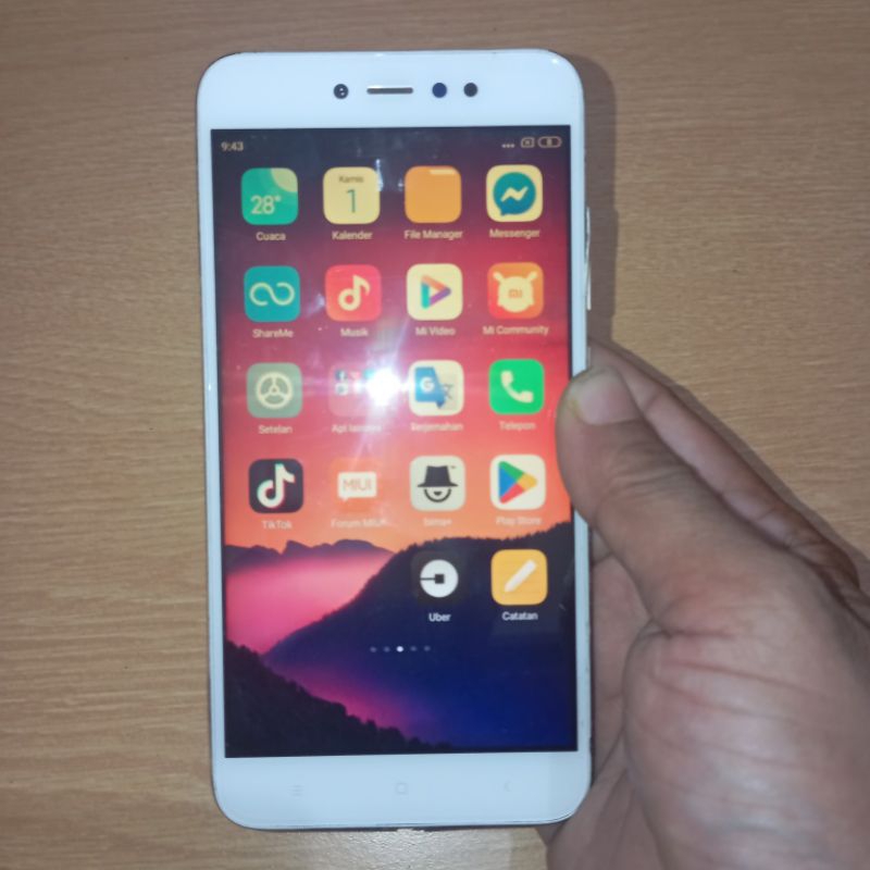 xiomii redmi note 5A ram 3/32 second